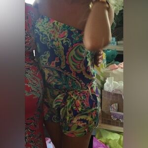 Lilly Strapless Romper